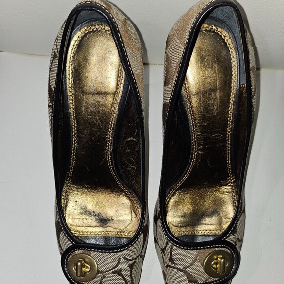 Authentic COACH Freesia Shoes (A3642) - Picture 1 of 10